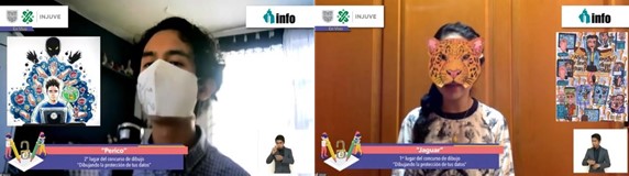 PREMIACIÓN DE CONCURSOS “DIBUJANDO LA PROTECCIÓN DE TUS DATOS” SEGUNDO CONCURSO DE FOTOGRAFÍA “TRANSPARENTARTE”