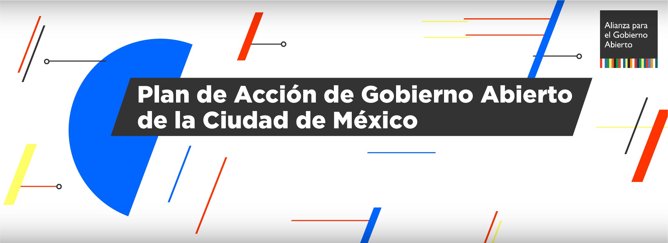 Banner Plan de Acción de Gobierno Abierto de la Ciudad de México