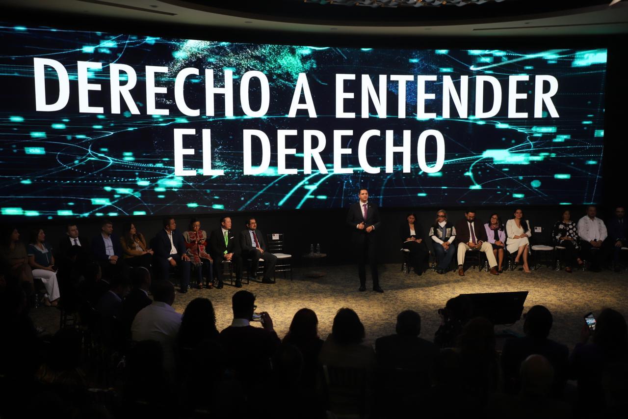 La presidencia del INFO CDMX presenta su informe de labores 2021–2024