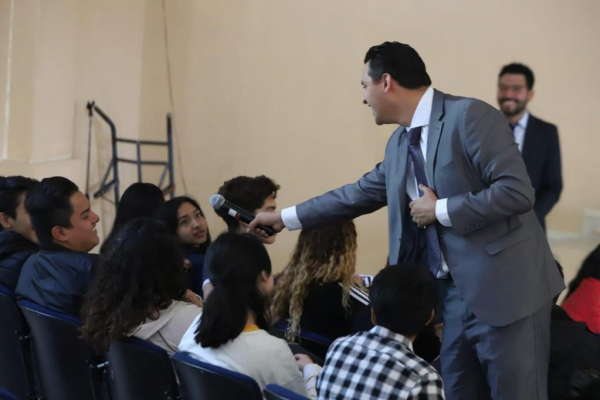 Encuentro por la Transparencia en el Instituto de Educación Media Superior (IEMS)