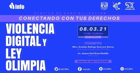 CONECTANDO CON TUS DERECHOS: VIOLENCIA DIGITAL Y LEY OLIMPIA.