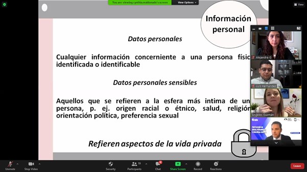 CONECTANDO CON TUS DERECHOS: PROTECCIÓN DE DATOS PERSONALES Y VIOLENCIA DIGITAL.