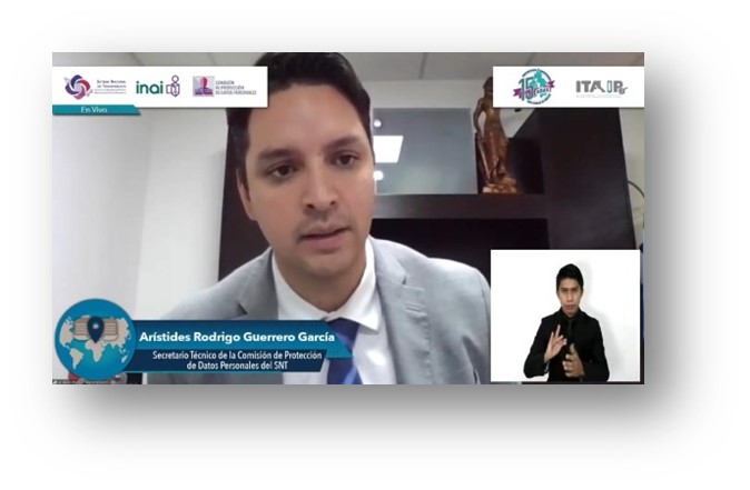 sesión 7: “protección de datos personales de niñas, niños y adolescentes”.