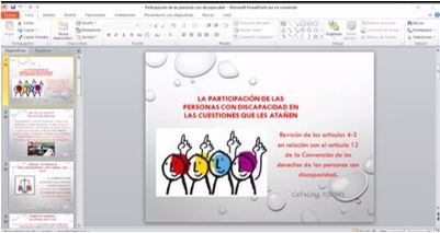 TALLER DE INCLUSIÓN Y ACCESO A LA INFORMACIÓN PARA PERSONAS CON DISCAPACIDAD