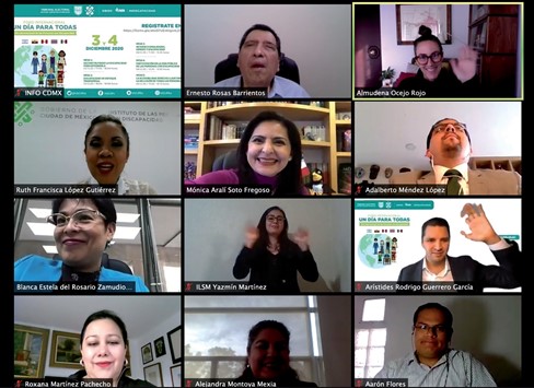 Foro Internacional “Un día para todas” en el marco del Día Internacional de las Personas con Discapacidad