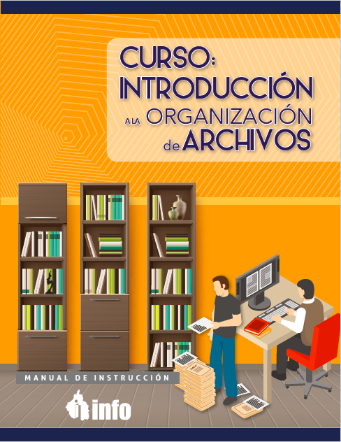 Portada manual del instructor curso Introducción a la Organización de Archivos