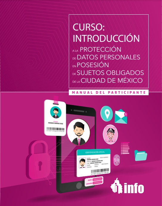 Portada manual del participante sobre protección de datos personales