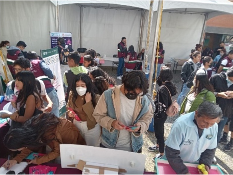 Fotografía del evento Caravana por la Transparencia y la Privacidad Festival de Derechos Humanos 2022