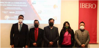 Fotografía del evento Ciclo de charlas “El impacto de la Corrupción en los Derechos Humanos”