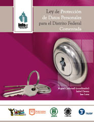 Carátula del libro Ley de Transparencia y Acceso a la Información Pública del Distrito Federal Comentada