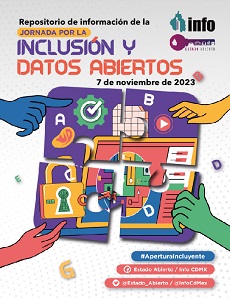 Carátula del libro REPOSITORIO DE INFORMACIÓN DE LA JORNADA POR LA INCLUSIÓN Y LOS DATOS ABIERTOS