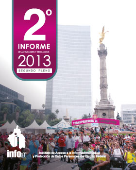 Carátula del libro Segundo Informe de Actividades y Resultados 2013