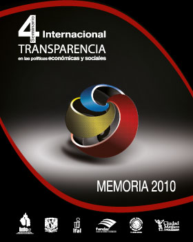 Carátula del libro Memoria 4° Seminario Internacional - "Transparencia en las políticas económicas y sociales"