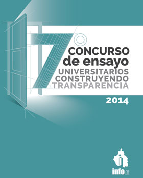 Carátula del libro 7° Concurso de Ensayo “Universitarios Construyendo Transparencia 2014”