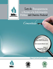 Carátula del libro Ley de Transparencia y Acceso a la Información Pública Comentada