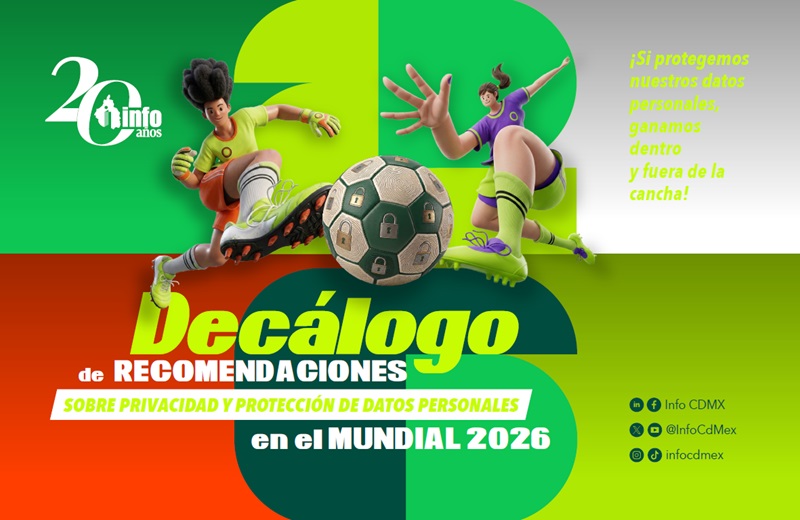 Carátula del libro Decálogo de RECOMENDACIONES en el MUNDIAL 2026