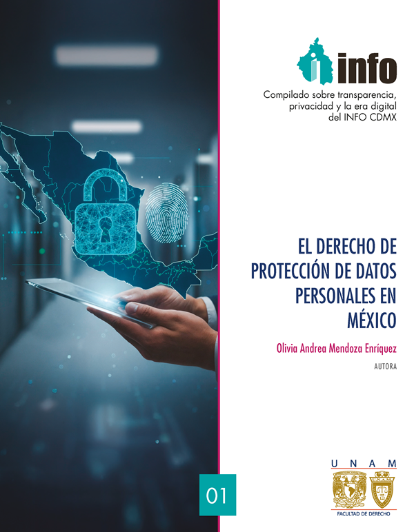 Carátula del libro El derecho de protección de datos personales en México