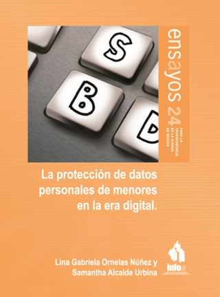 Carátula del libro Ensayo 24 - La protección de datos personales de menores en la era digital