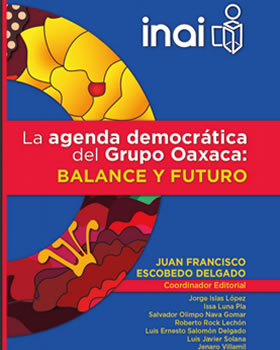 Carátula del libro La agenda democrática del Grupo Oaxaca: balance y futuro