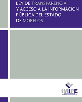 Carátula del libro Ley de Transparencia y Acceso a la Información Pública de Morelos