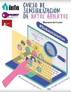 Carátula del libro Memoria del Curso de Sensibilización de Datos Abiertos.