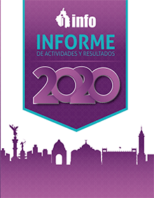 Carátula del libro Informe de Actividades y Resultados 2020
