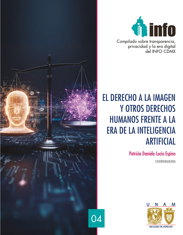 Carátula del libro El derecho a la imagen y otros derechos humanos frente a la era de la inteligencia artificial