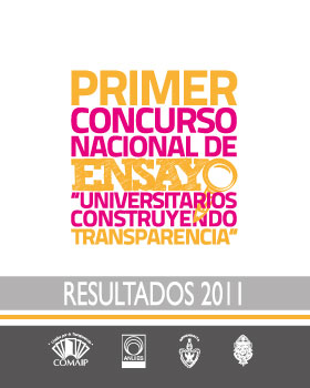 Carátula del libro Primer Concurso Nacional de Ensayo