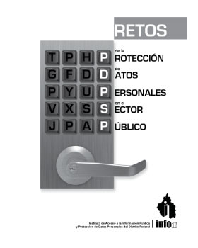 Carátula del libro Retos de la proteccion de Datos Personales en el Sector Público