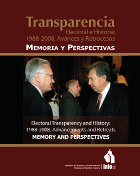 Carátula del libro Transparencia Electoral