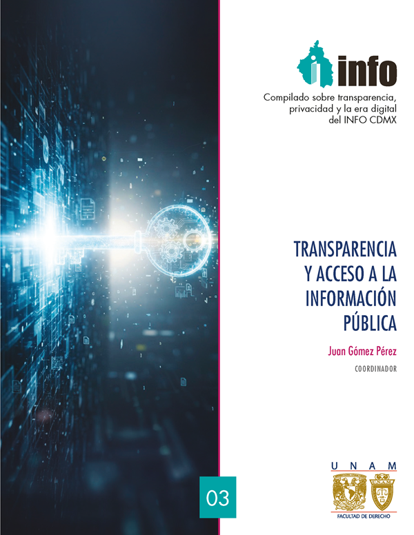 Carátula del libro Transparencia y acceso a la información pública