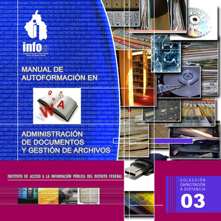 Carátula del libro Manual de Autoformación en Administración de documentos y gestión de archivos