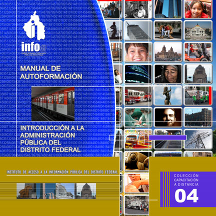 Carátula del libro Manual de Autoformación Introducción a la administración pública del Distrito Federal