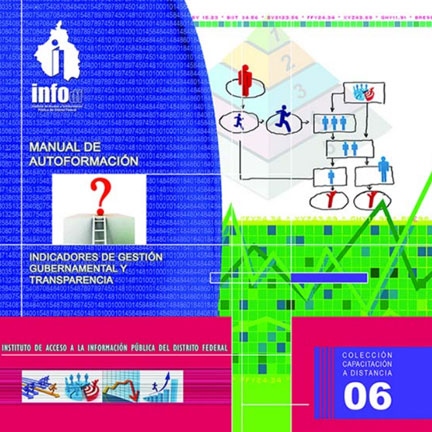 Carátula del libro Manual de Autoformación Indicadores de gestión gubernamental y transparencia