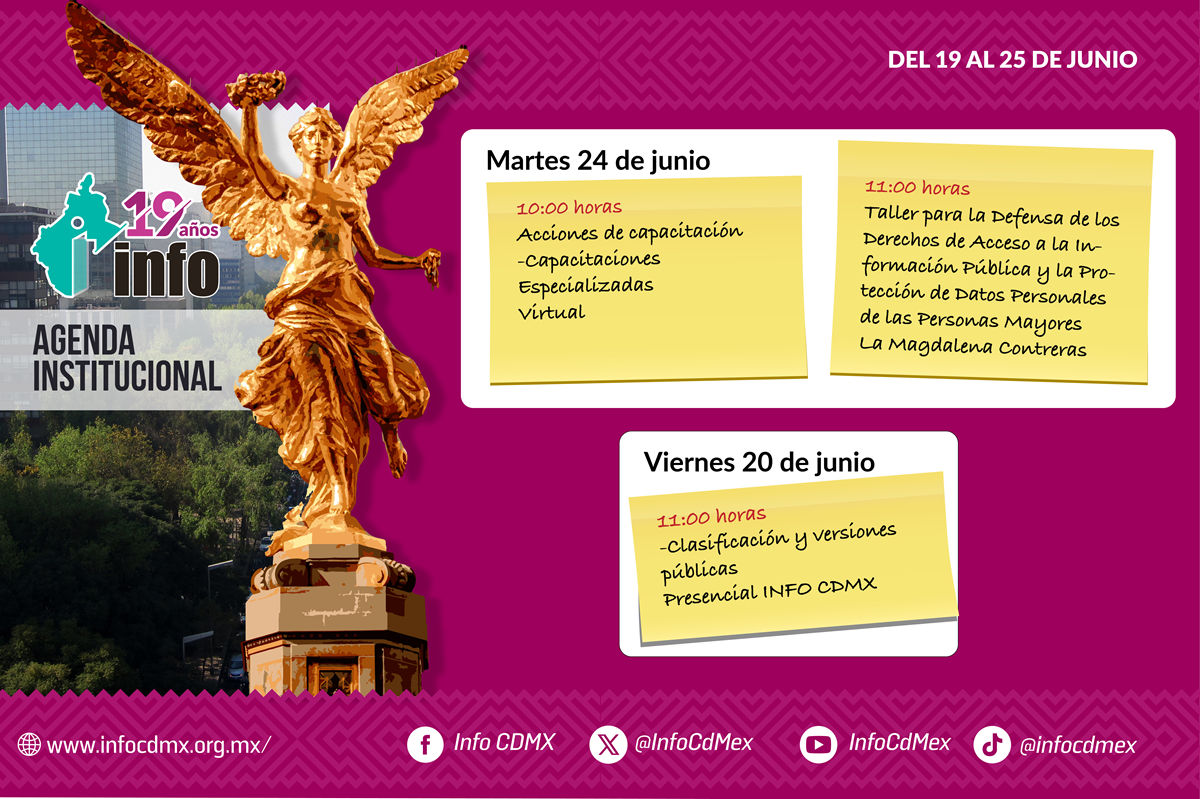 Imagen relacionada con la actividad Del 19 al 25 de junio