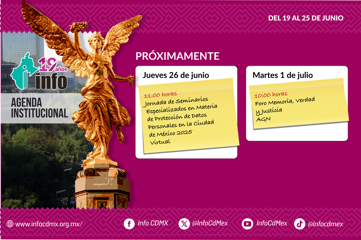Imagen relacionada con la actividad Del 19 al 25 de junio