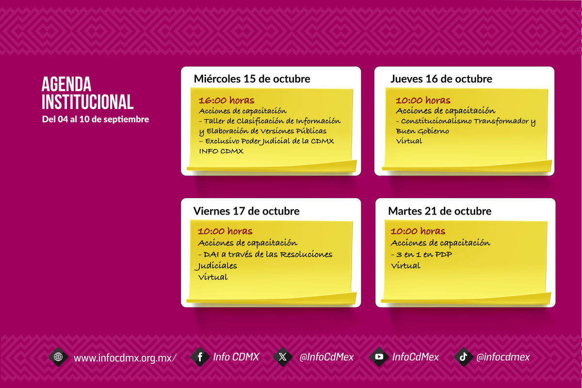 Imagen relacionada con la actividad 1. Del 15 al 23 de octubre