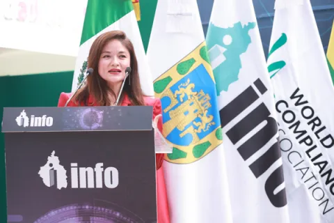 Fotografía tomada durante la sexta sesión ordinaría del Pleno