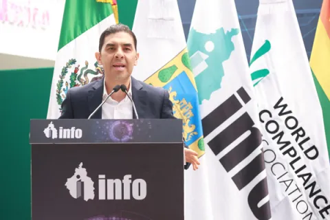 Fotografía tomada durante la sexta sesión ordinaría del Pleno