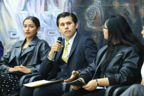 Fotografía del evento Presentación del Libro UNAM