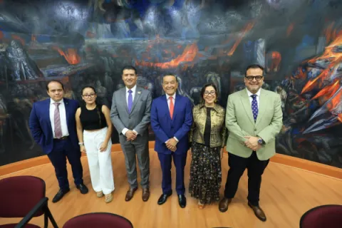 Fotografía del evento Presentación del Libro UNAM