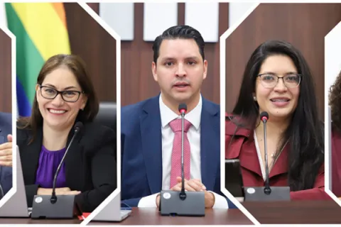 Fotografía de la sesión ordinaría del Pleno