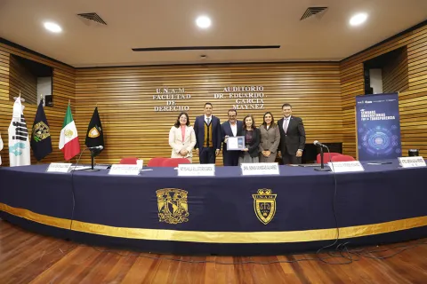 Inicio de la segunda etapa de las Semanas Universitarias por la Transparencia 2024 en la Facultad de Derecho de la UNAM