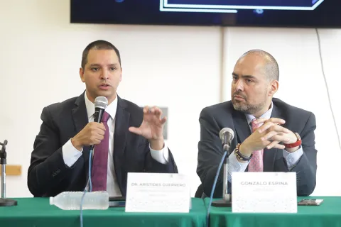 Fotografía del evento Foro “Ciberseguridad y Protección de Datos Personales”.
