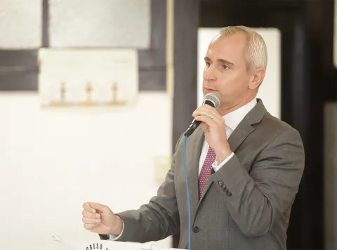 Fotografía del evento Foro “Ciberseguridad y Protección de Datos Personales”.