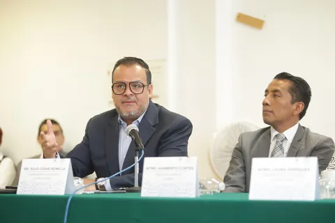 Fotografía del evento Foro “Ciberseguridad y Protección de Datos Personales”.
