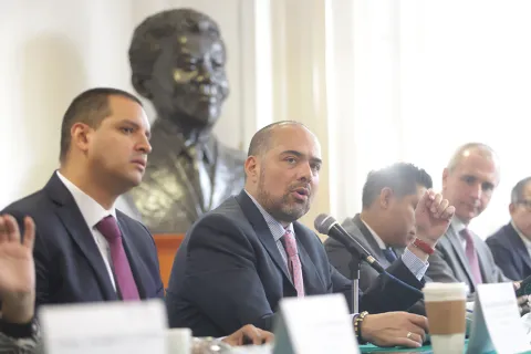 Fotografía del evento Foro “Ciberseguridad y Protección de Datos Personales”.