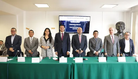 Fotografía del evento Foro “Ciberseguridad y Protección de Datos Personales”.