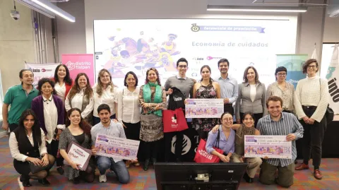 Asistentes durante la Ceremonia de Premiación del Datatón