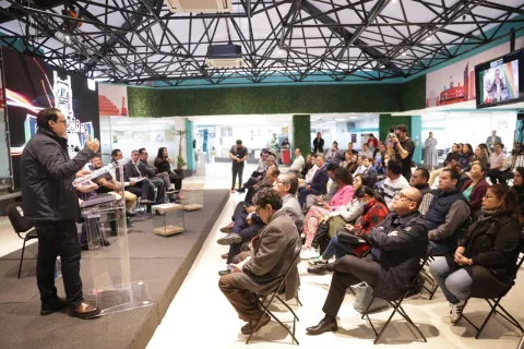 Conversatorio 'Sonideros y Transparencia' realizado en las instalaciones del INFO CDMX.